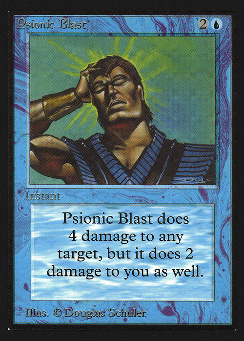 Psionic Blast (IE) (IED-) - Intl. Collectors' Edition