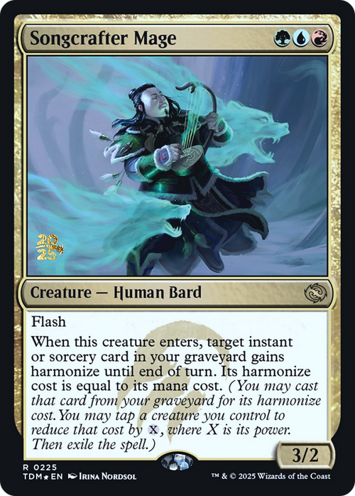 Songcrafter Mage (PRE-225S) - Prerelease Cards Foil