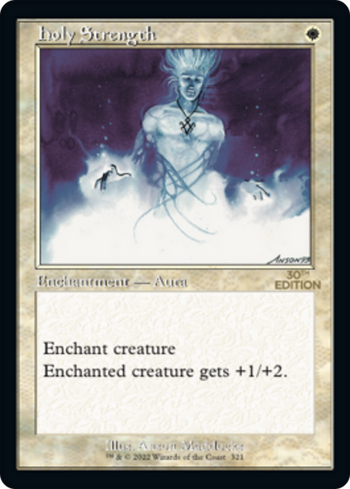 Holy Strength (Retro Frame) (30A-321) - 30th Anniversary Edition