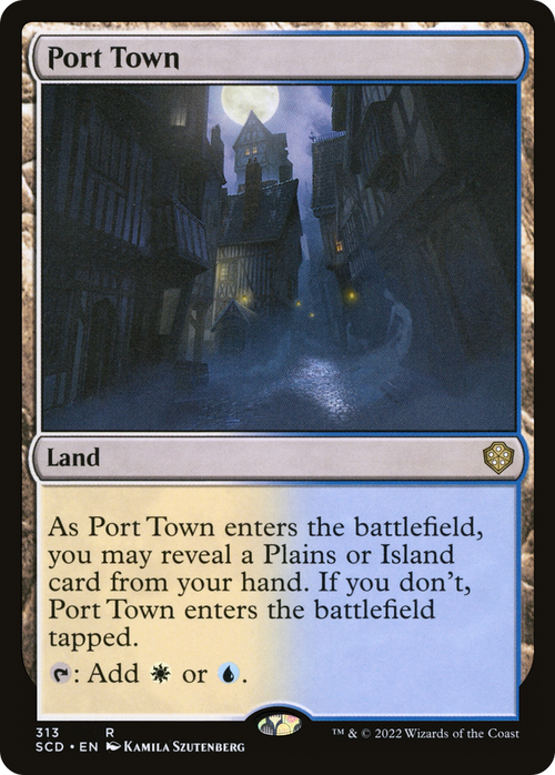 Port Town (SCD-313) - Starter Commander Decks