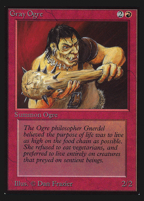 Gray Ogre (CE) (CED-) - Collectors' Edition