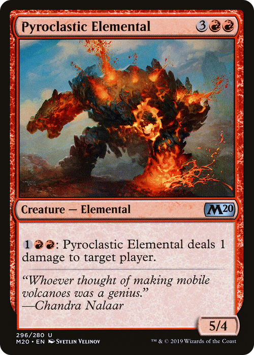 Pyroclastic Elemental (M20-296) - Core Set 2020