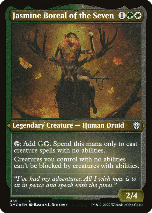 Jasmine Boreal of the Seven (Foil Etched) (DMC-055) - Dominaria United Commander Foil