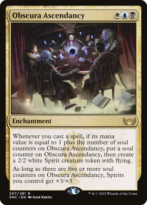 Obscura Ascendancy (PPSNC-207) - Streets of New Capenna Promos Foil