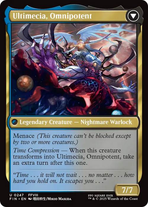 Ultimecia, Time Sorceress (FIN-247) - FINAL FANTASY Foil