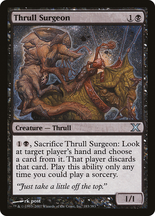 Thrull Surgeon (10E-183) - Tenth Edition