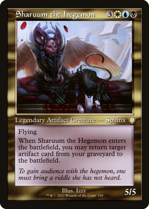 Sharuum the Hegemon (Retro Frame) (BRC-128) - The Brothers' War Commander
