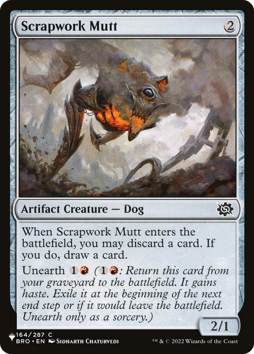 Scrapwork Mutt (LIST-BRO-164) - The List