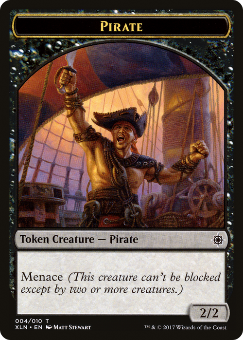 Pirate Token (XLN-004) - Ixalan Tokens