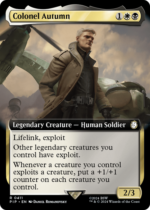 Colonel Autumn (Extended Art) (PIP-411) - Fallout: (Extended Art)