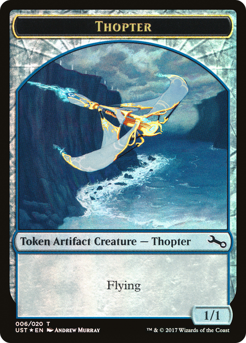Thopter Token (UST-006) - Unstable Tokens Foil