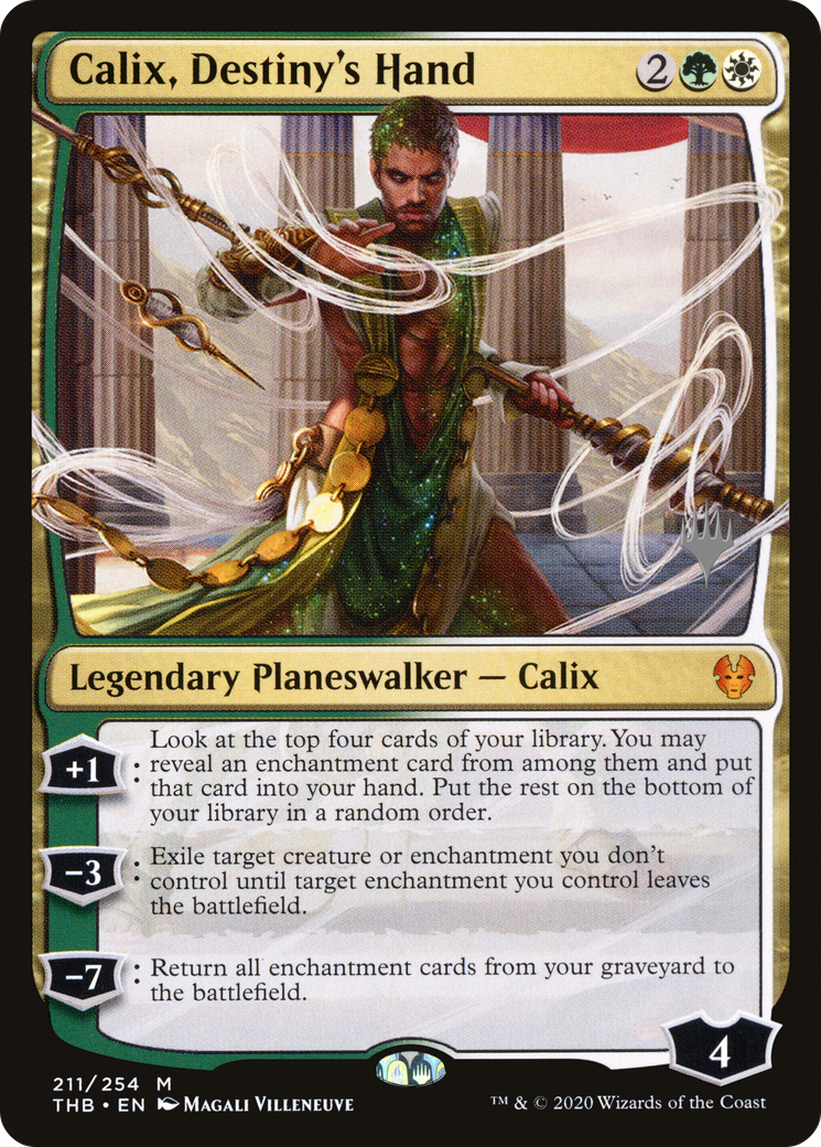 Calix, Destiny's Hand (PPTHB-211P) - Theros Beyond Death Promos