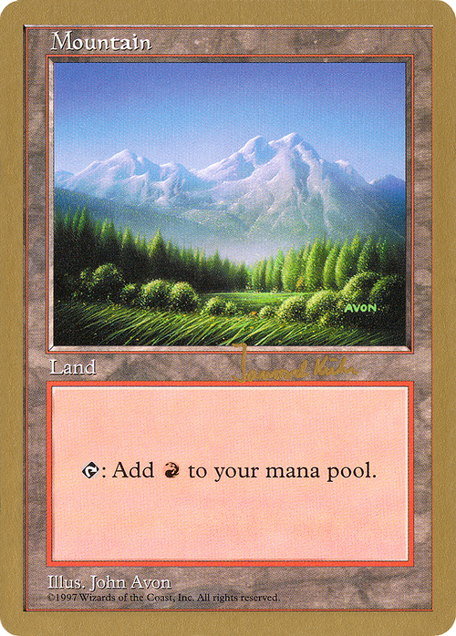 Mountain (431) - 1997 Janosch Kuhn (5ED) (WCD-) - World Championship Decks 1997