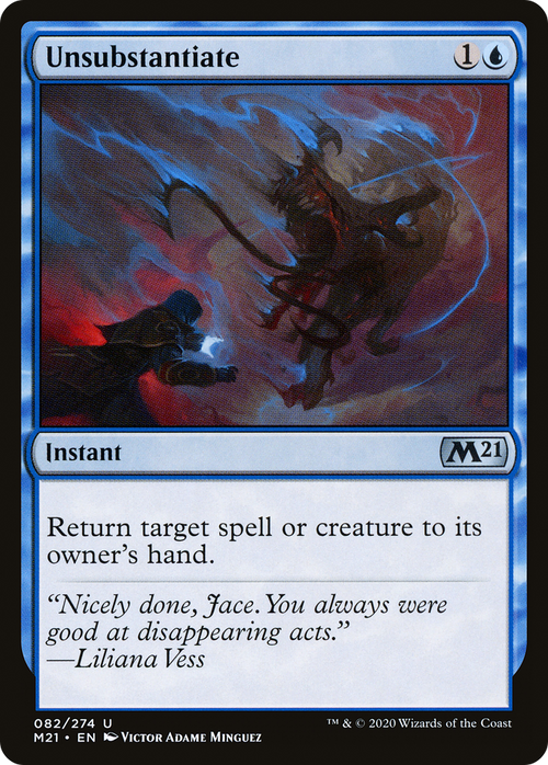 Unsubstantiate (M21-082) - Core Set 2021