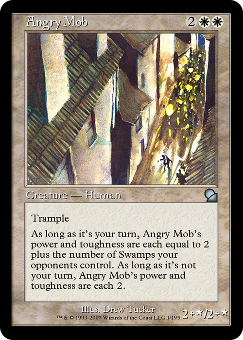 Angry Mob (ME1-001) - Masters Edition