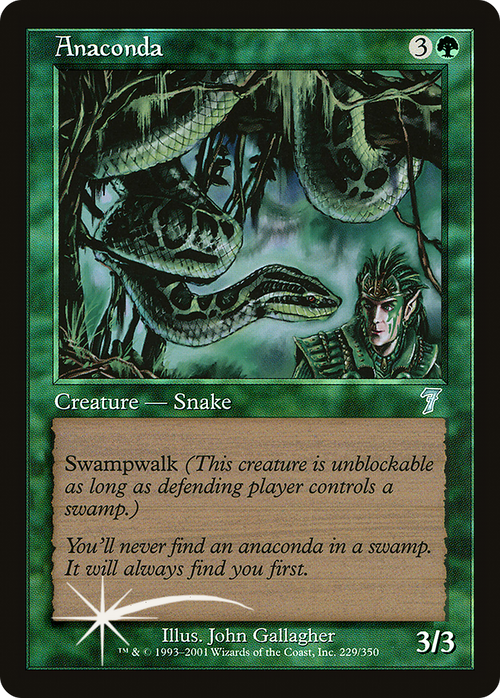 Anaconda (7ED-229) - 7th Edition Foil