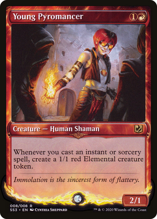 Young Pyromancer (SS3-008) - Signature Spellbook: Chandra Foil
