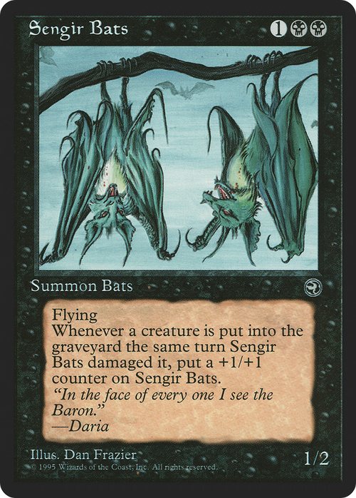 Sengir Bats [Version 2] (HML-057) - Homelands