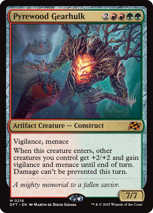 Pyrewood Gearhulk (PPDFT-216P) - Promo Pack: Aetherdrift