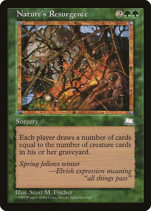 Nature's Resurgence (WTH-) - Weatherlight
