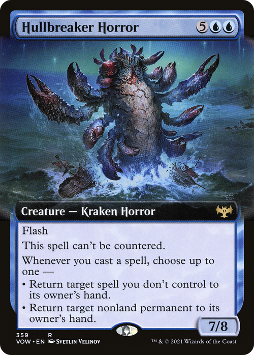Hullbreaker Horror (Extended Art) (VOW-359) - Innistrad: Crimson Vow: (Extended Art)