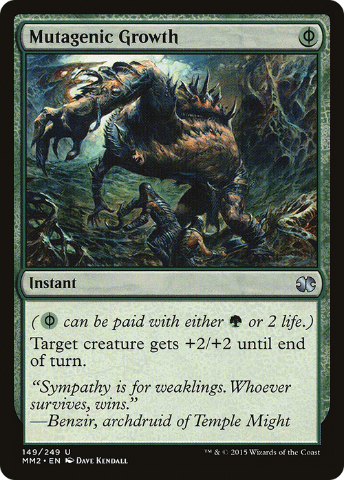 Mutagenic Growth (MM2-149) - Modern Masters 2015 Foil