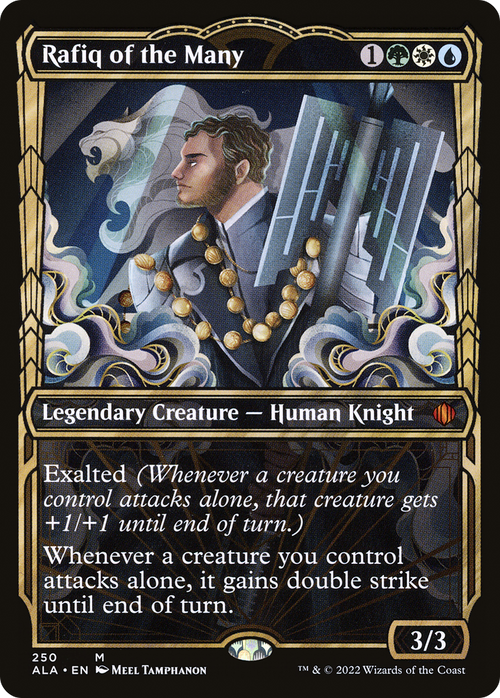 Rafiq of the Many (LIST-250/249) - Shards of Alara: (Showcase)