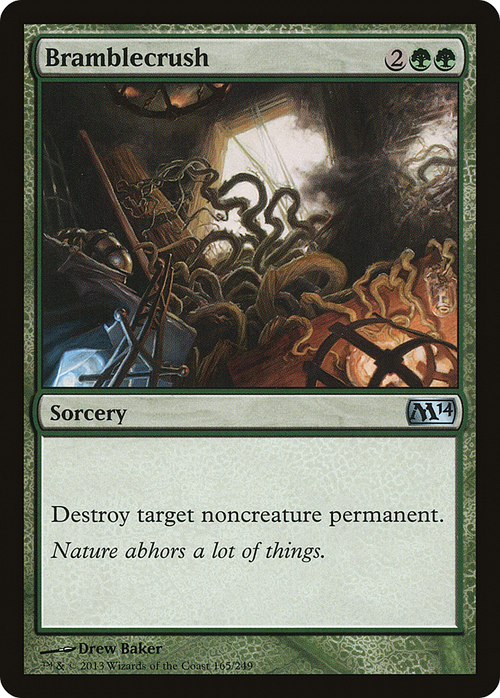 Bramblecrush (M14-165) - Magic 2014 Foil