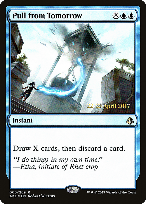 Pull from Tomorrow (PRE-65S) - Amonkhet Promos Foil