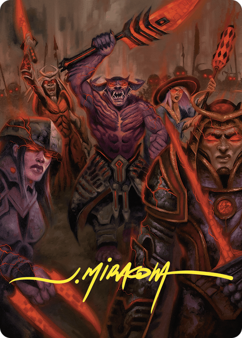 Insurrection // Insurrection (ACMM-067) - Commander Masters Art Series (Borderless) Foil