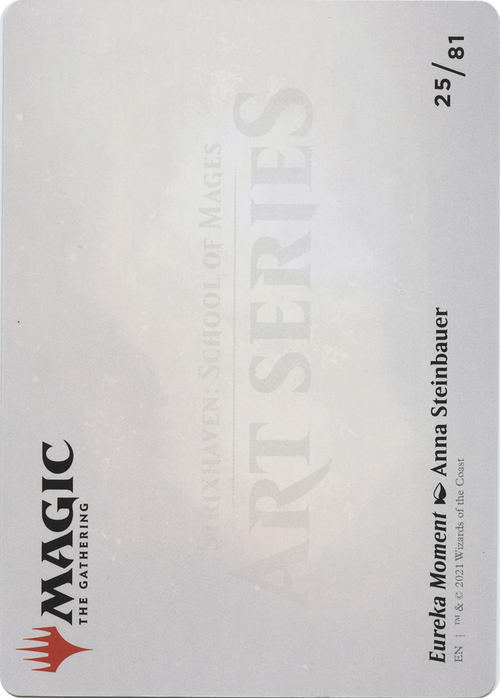 Eureka Moment // Eureka Moment (ASTX-025) - Strixhaven Art Series (Borderless) Foil