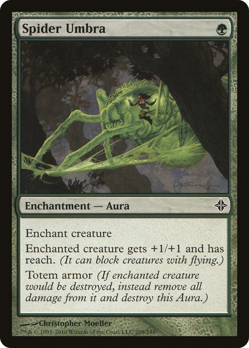 Spider Umbra (ROE-208) - Rise of the Eldrazi Foil