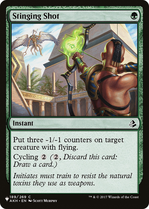 Stinging Shot (LIST-AKH-189) - The List