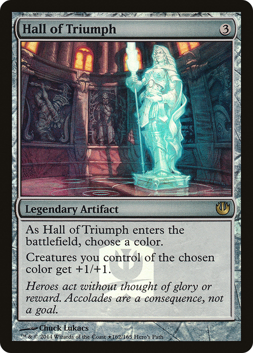 Hall of Triumph (GAME-162) - Journey into Nyx Promos Foil