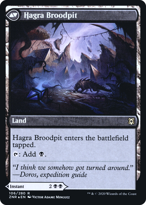 Hagra Mauling (PRE-106S) - Zendikar Rising Promos Foil
