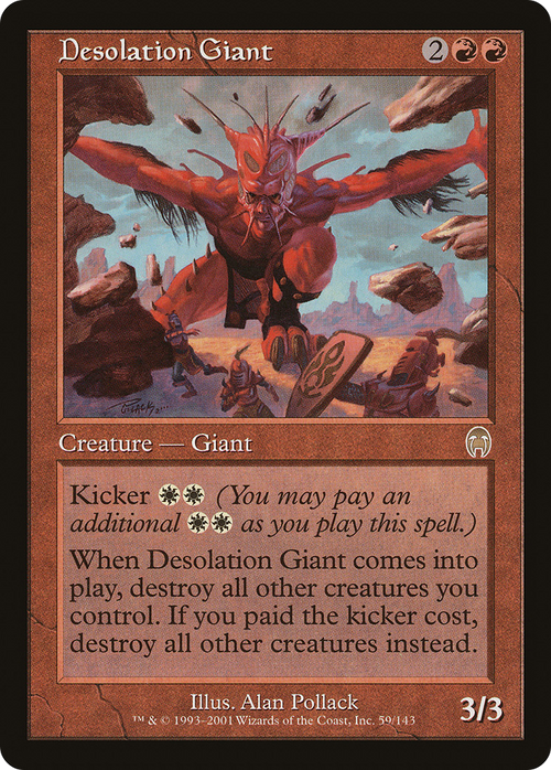 Desolation Giant (APC-059) - Apocalypse Foil