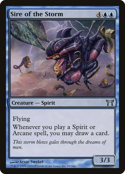 Sire of the Storm (CHK-085) - Champions of Kamigawa