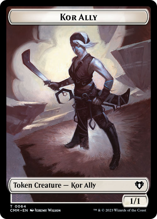Kor Ally (TCMM-064) - Commander Masters Tokens
