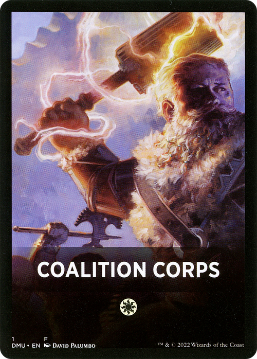 Coalition Corps (FDMU-001) - Dominaria United Jumpstart Front Cards Foil