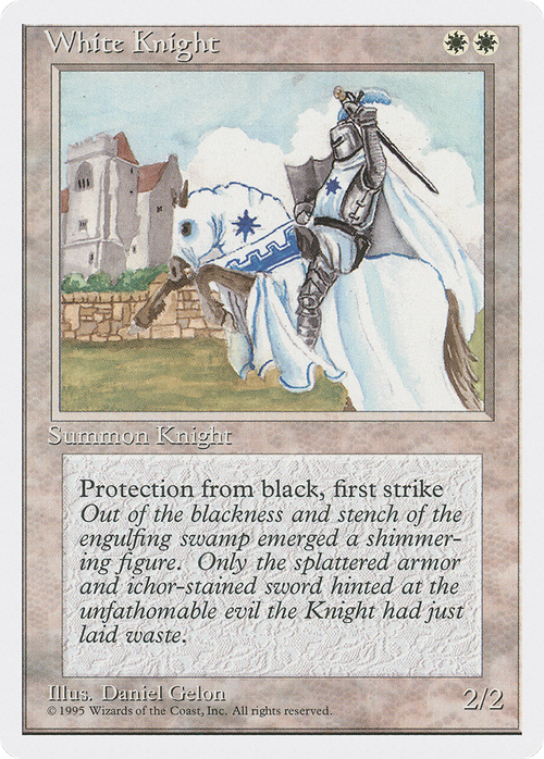 White Knight (4ED-) - Fourth Edition