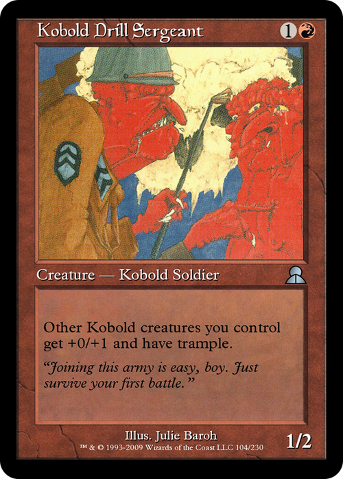 Kobold Drill Sergeant (ME3-104) - Masters Edition III