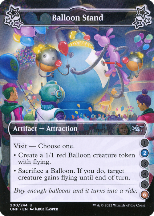 Balloon Stand (2-6) (UNF-200) - Unfinity Foil