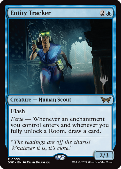 Entity Tracker (0053) (PPDSK-053) - Duskmourn: House of Horror Promos Foil