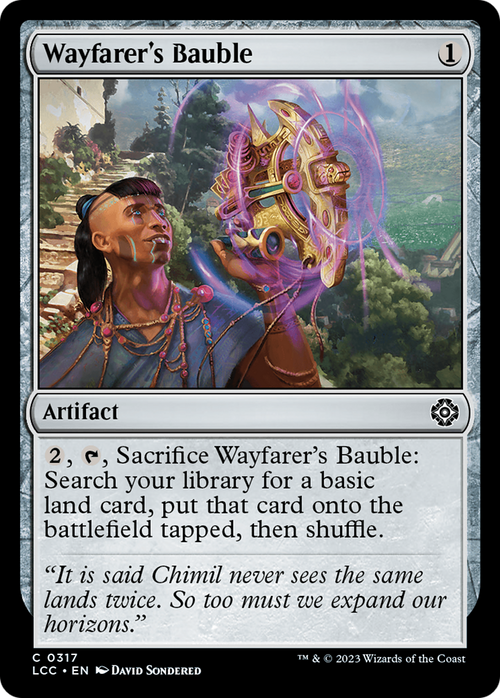 Wayfarer's Bauble (LCC-317) - The Lost Caverns of Ixalan Commander