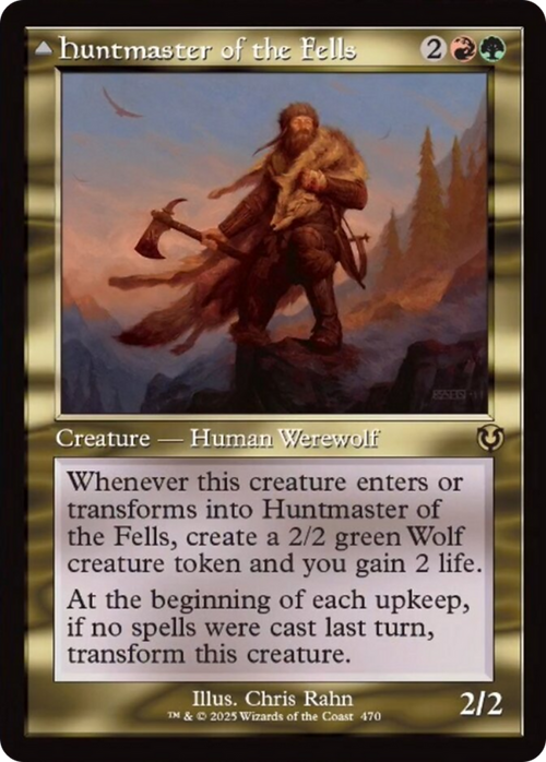 Huntmaster of the Fells (Retro Frame) (INR-470) - Innistrad Remastered Foil