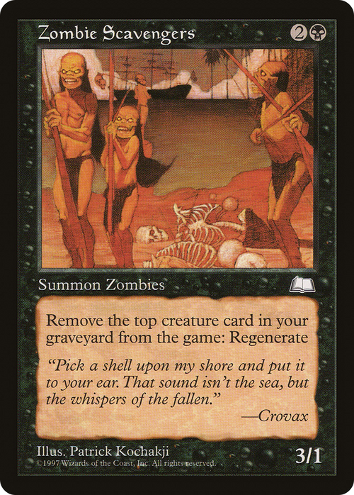 Zombie Scavengers (WTH-) - Weatherlight
