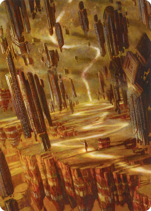 Brightclimb Pathway // Brightclimb Pathway (AZNR-023) - Zendikar Rising Art Series (Borderless)