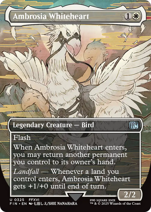 Ambrosia Whiteheart (Borderless) (FIN-325) - FINAL FANTASY