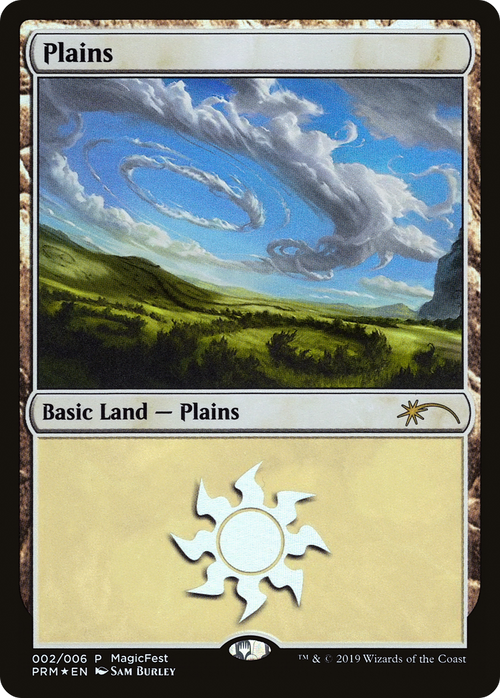 Plains (2019) (MFP-002) - MagicFest 2019 Foil