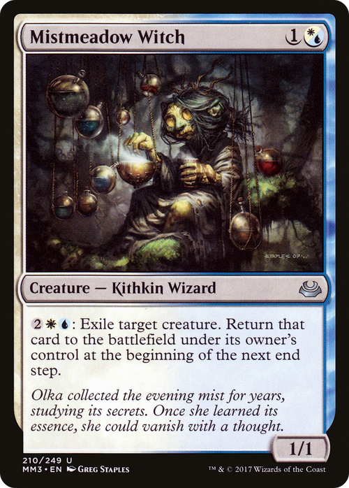 Mistmeadow Witch (MM3-210) - Modern Masters 2017